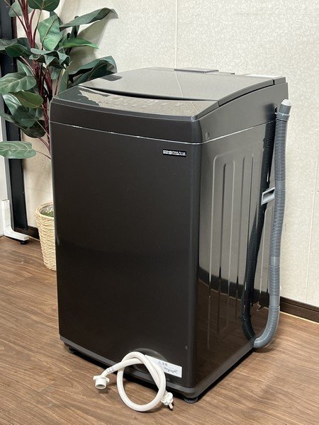 §�yIRIS OHYAMA �A�C���X�I�[���} IAW-T806HA 8.0Kg �S�����d�C����@ 2024�N�w�� �u���b�N �zQ10080