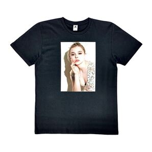 新品 クロエモレッツ キックアス 子役 ヒットガール モールス トムとジェリー キャリー ハリウッド映画女優 Tシャツ オーバーサイズ XL(LL)