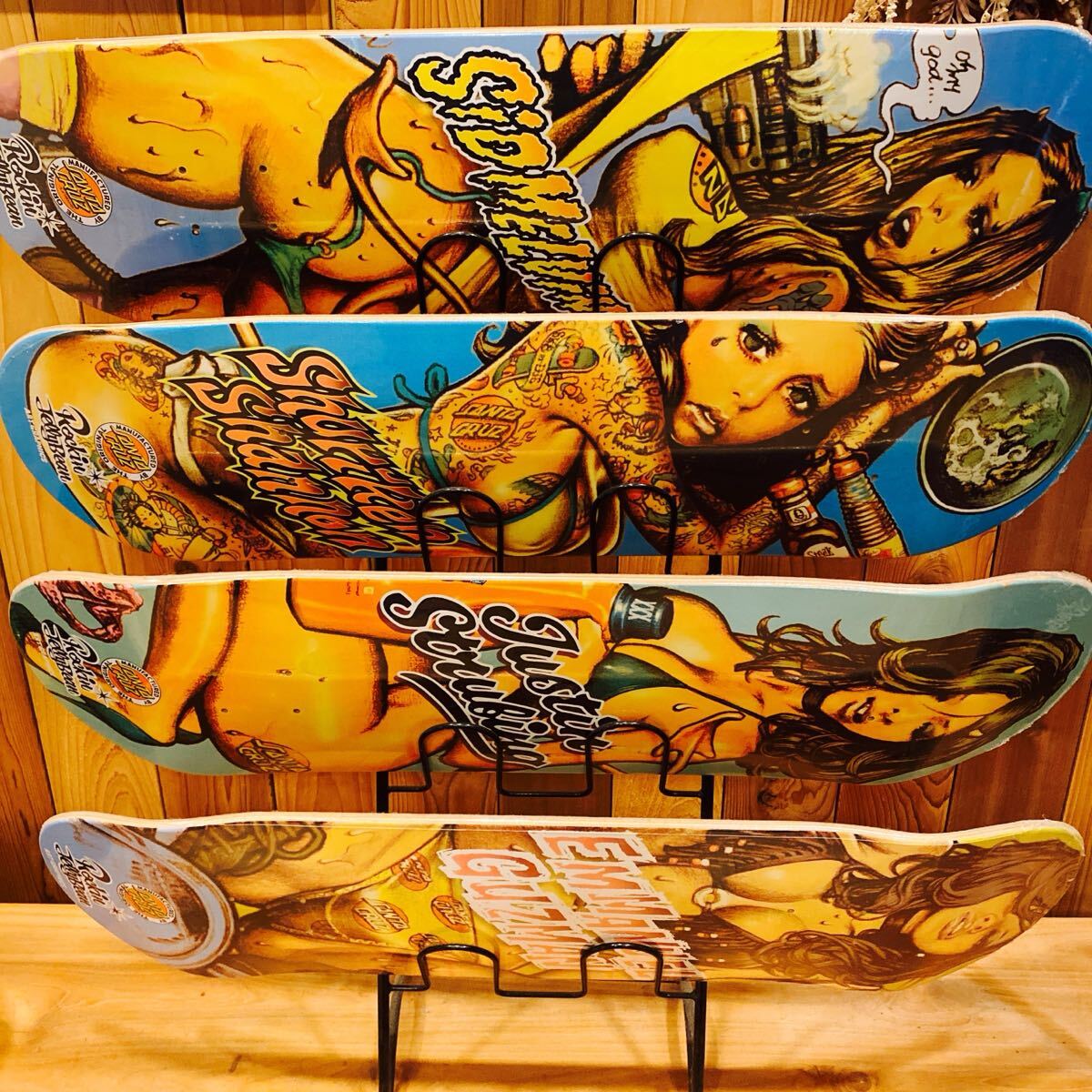 SANTACRUZ Rockin jelly bean未使用未開封デッキセット SANTACRUZ ロッキンジェリービーン未使用未開封デッキセット