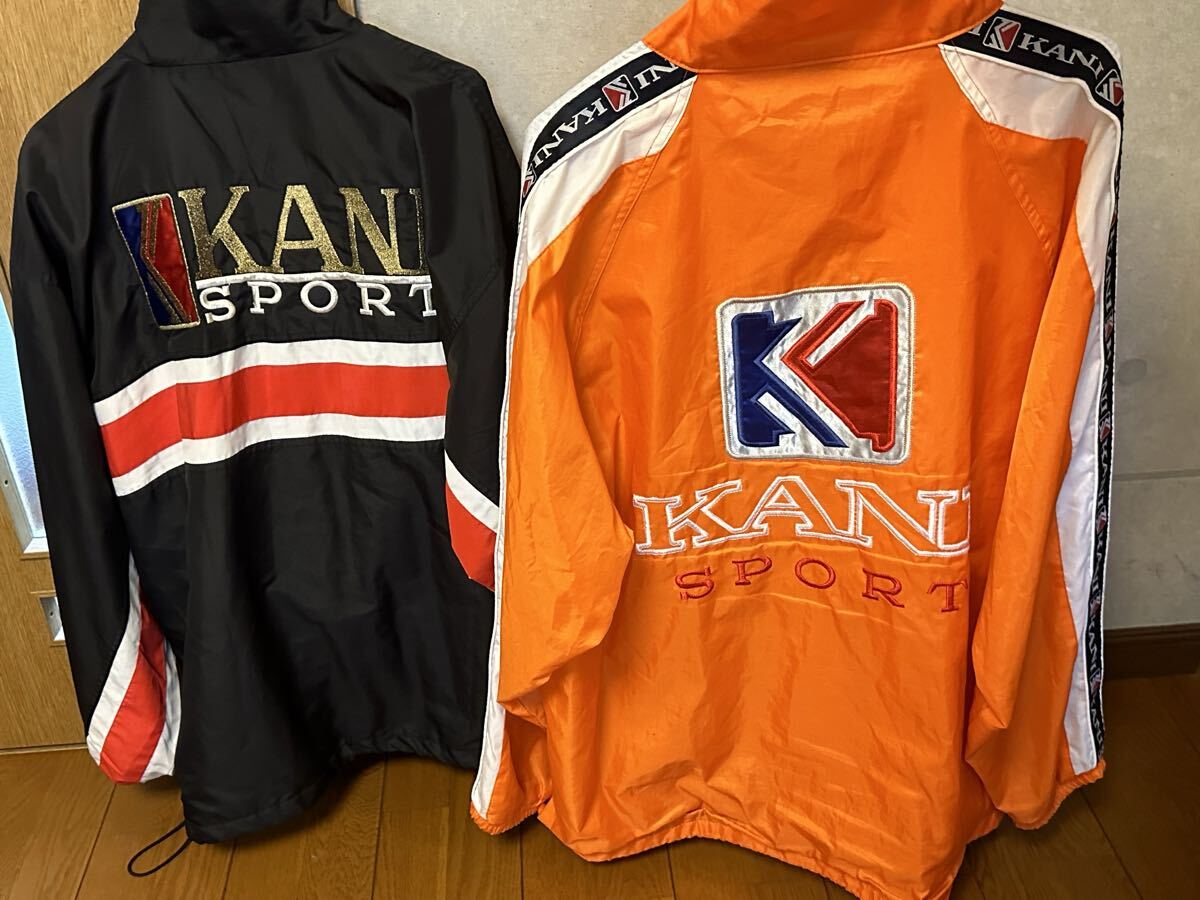 カールカナイ　KARL KANI　ナイロンジャケット　パンツ　セットアップ90s カールカナイ KARL KANI ナイロンジャケット パンツ