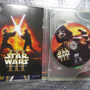 「スターウォーズ エピソード3 シスの復讐」2枚組)」DVD セル 視聴確認済 送料無料 特典ディスク