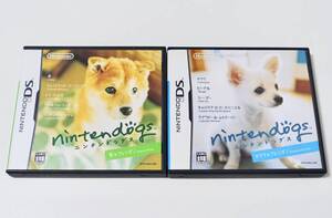 動作確認済 2本セット 任天堂 Nintendo DS nintendogs ニンテンドッグス 柴&フレンズ チワワ&フレンズ ニンテンドー DS ゲームソフト