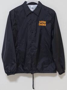 送料込 美品 希少 どついたるねん DOTSUI TARUNEN 1986 コーチジャケット S 黒 ナイロンジャケット SUSHI BOMBER スシボンバー