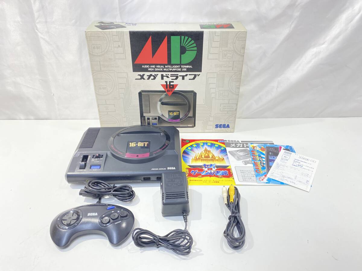 メガドライブ　16bit 本体　HAA-2500 レトロ　ゲーム 懐かしゲーム機】ジャンク品／メガドライブ 2／16BIT／HAA-2502