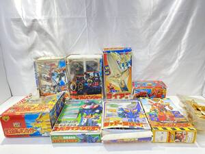 ジャンク品 勇者シリーズ まとめ売り 白銀合体シルバリオン 鋼鉄武装アドベンチャー 宇宙剣士ライアン 獣王合体レオンカイザー 他