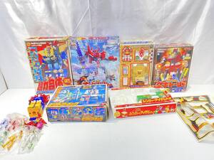 ジャンク品 戦隊シリーズ 特撮 まとめ売り 超力合体オーレンジャーロボ DXキングオージャー キングピラミッダー 他