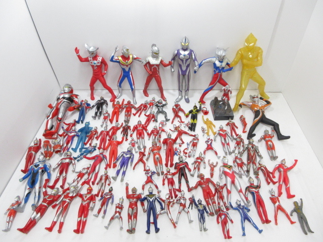 ジャンク　仮面ライダー　ウルトラマン　ソフビ　大量　まとめ売り 仮面ライダー ウルトラマン 戦隊シリーズ ソフビ 大量 セット