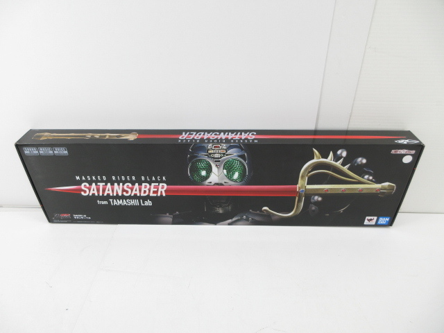仮面ライダーBLACK サタンサーベル 輸送箱未開封TAMASHII Lab 仮面ライダーBLACK』シャドームーンの剣「TAMASHII Lab サタン