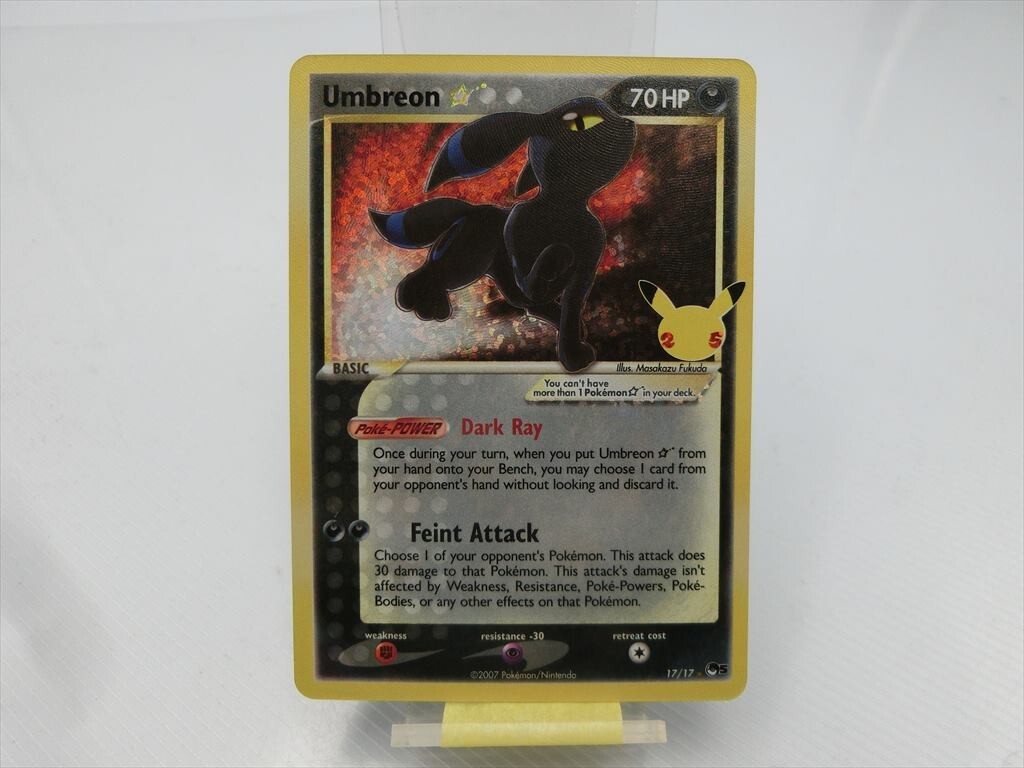 名探偵ピカチュウ、ブラッキー⭐︎25th 2点まとめ売り ブラッキー 25th ブラッキー☆(25th)【P】{012/025}