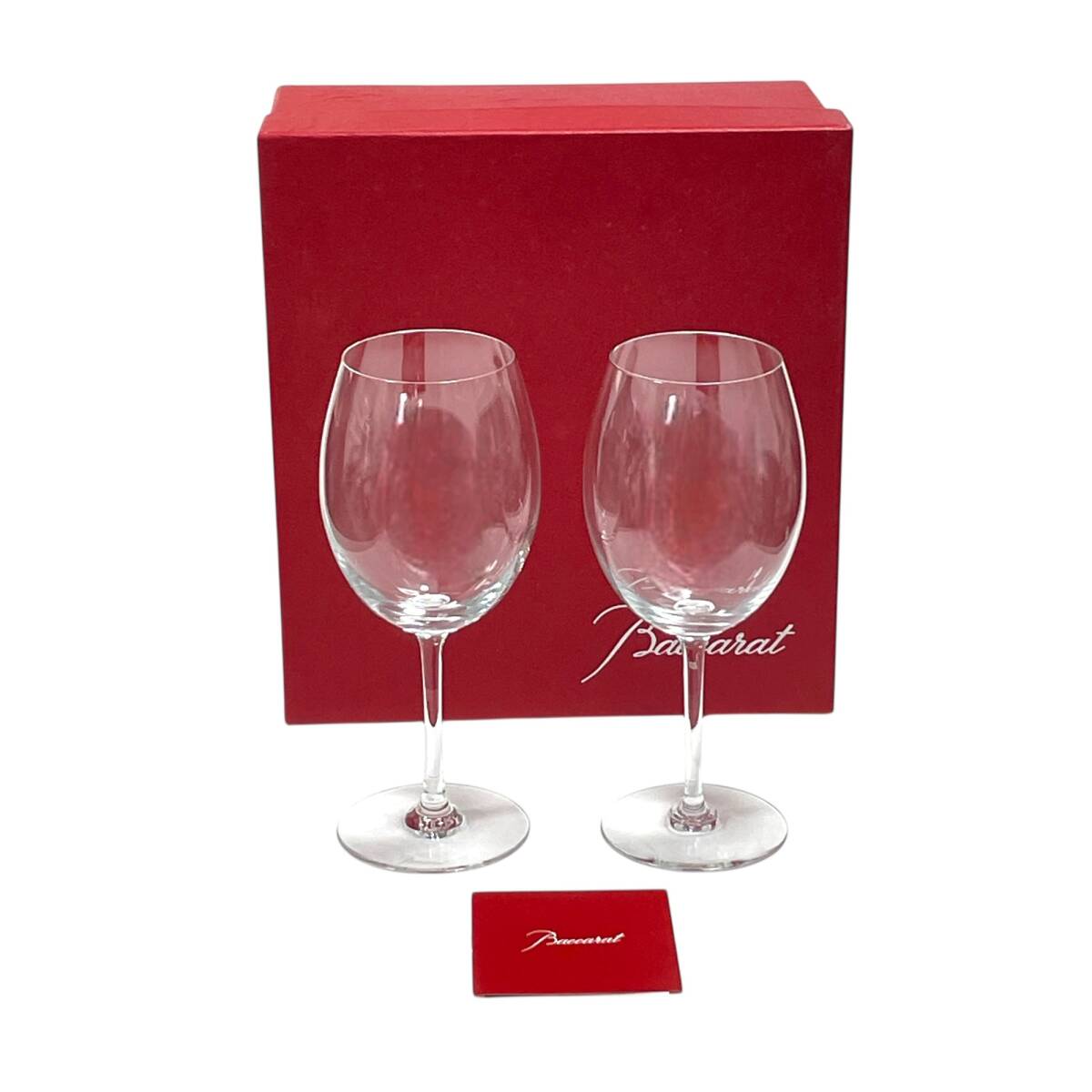 未使用品　バカラ　特大ワイングラス　共箱　高さ24.5cm東H6-0213☆3F 未使用品 バカラ 特大ワイングラス 共箱 高さ24.5cm東H6-0213