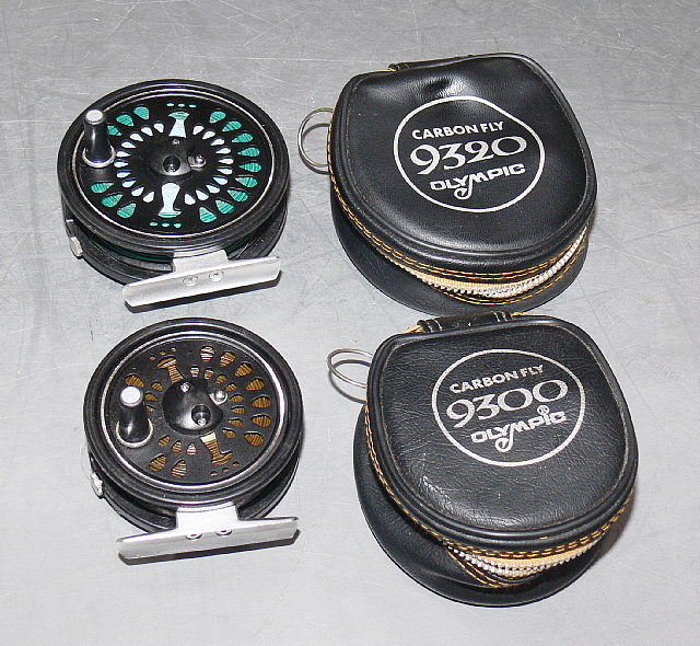 オリンピック　フライリール2台セット　4300  4340   日本製 オリンピック フライリール2台セット 4300 4340 日本製 オリンピック