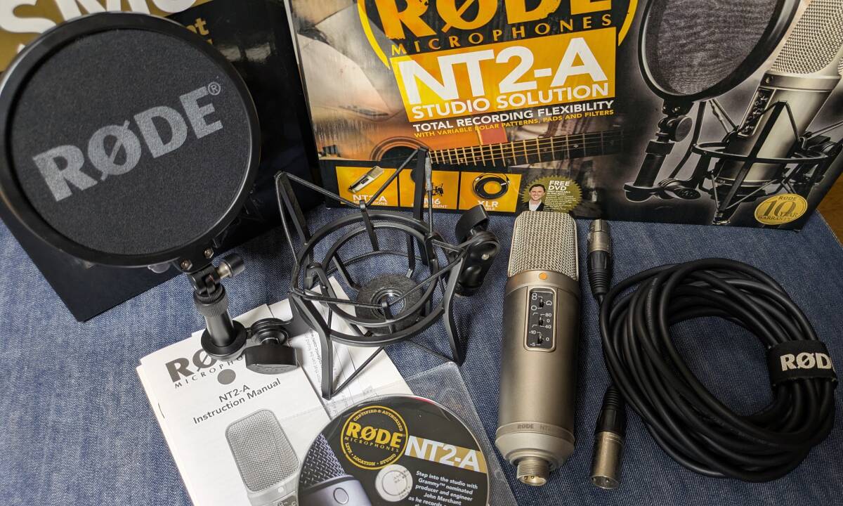 RODE NT2-A Microphones コンデンサーマイク ロード 中古品 Amazon | RODE Microphones ロードマイクロフォンズ NT2-A