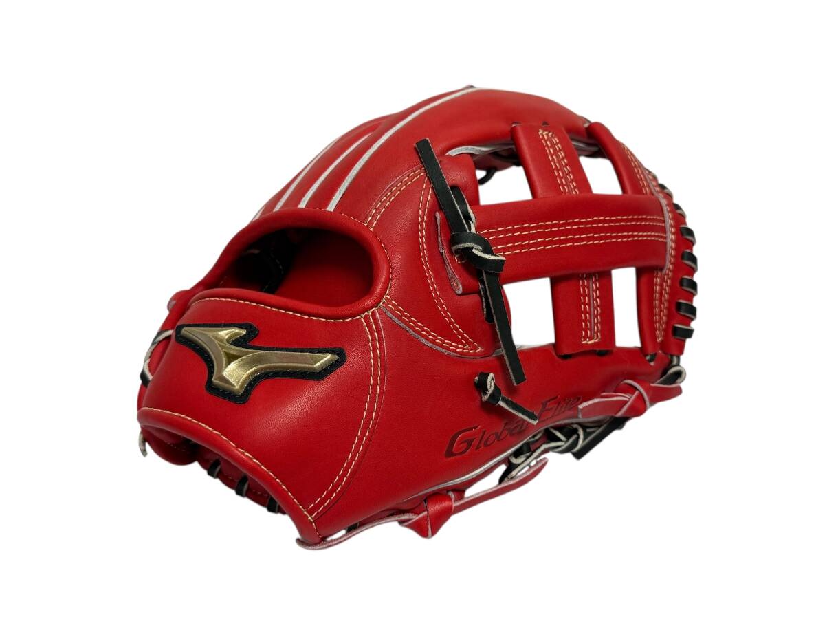 未使用タグ付　ミズノ　グローバルエリート　軟式　内野手用　ラディッシュ　サイズ9 未使用タグ付 ミズノ グローバルエリート 軟式 内野手用
