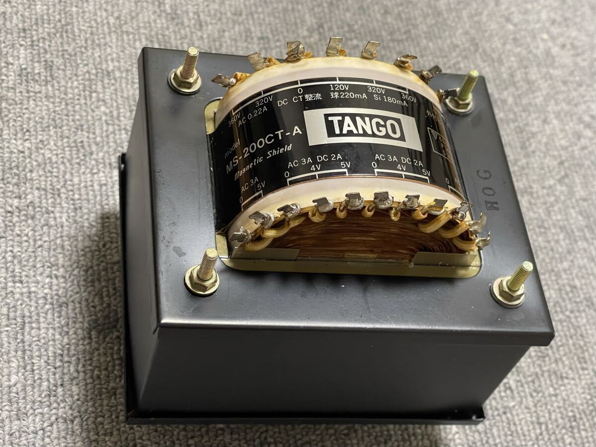 中古 TANGO タンゴ 伏型パワートランス シールド付き MS-360 中古 TANGO タンゴ 伏型パワートランス シールド付き MS-360