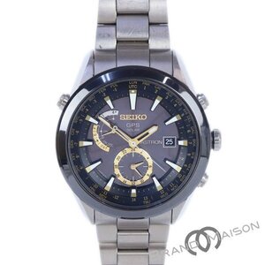 ABランク【セイコー】アストロン/7X52/ブライトチタン/ソーラー/GPS/ブラック文字盤/SEIKO/腕時計/メンズ