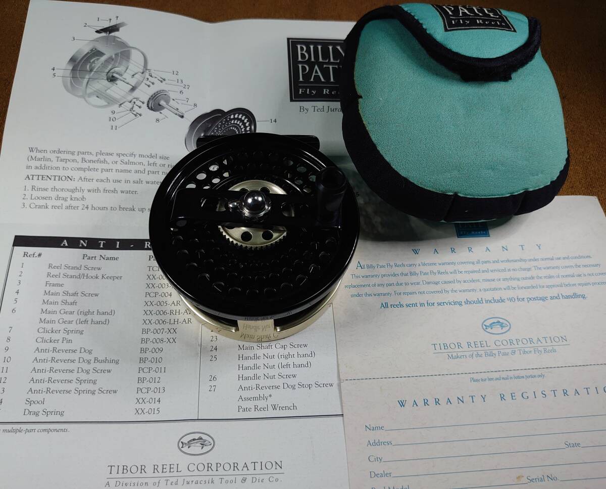 Yahoo!オークション -「billy pate」(フライリール) (リール)の落札