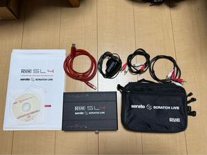 RANE SL4 serato オーディオインターフェイス SCRATCH LIVE