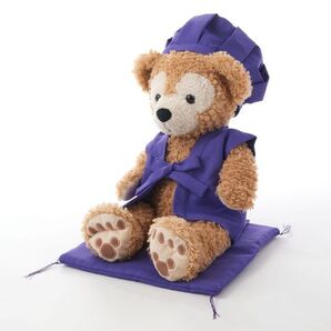 paomadei 882 ぬいぐるみ用衣装 古稀 喜寿 お祝い 70歳 77歳 紫 ちゃんちゃんこ はんてん ダッフィー Sサイズ用 ハンドメイドコスチューム