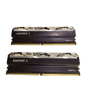 G.SKILL 迷彩柄 DDR4メモリ Sniper X 16GB(8GBx2枚)
