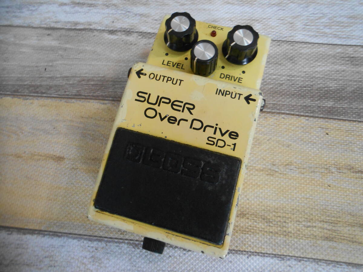 BOSS SD-1 日本製 80年代 BOSS SD-1 日本製（MIJ）をレビュー！オペアンプ別に比較検証し