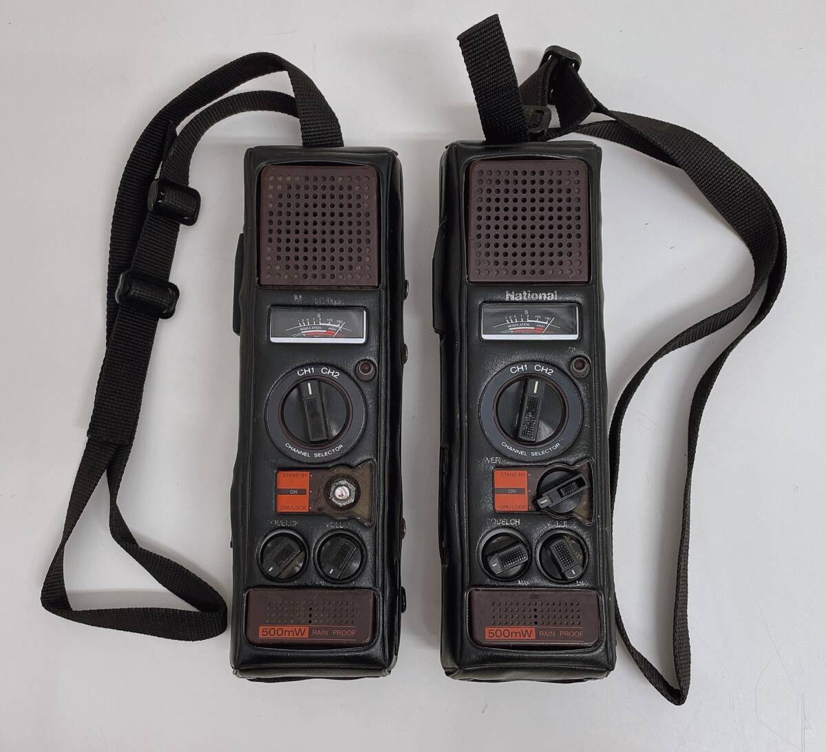 National トランシーバー ペア レトロ Yahoo!オークション -「ナショナル・」(トランシーバー
