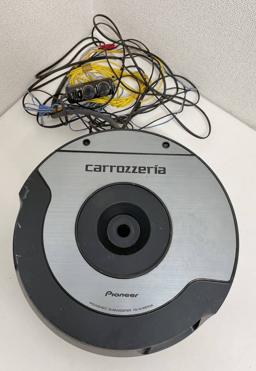 カロッツェリア　Pioneer TS-WX610A ウーファー 最大出力200W TS-WX610A｜サブウーファー｜スピーカー｜パイオニア株式会社