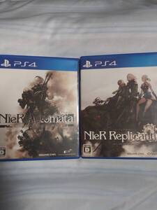 PS4 ニーアオートマタ ゲーム オブ ザ ヨルハ エディション & ニーアレプリカント 2本セット