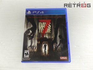 【箱付き】7DAYS TO DIE 北米版 PS4