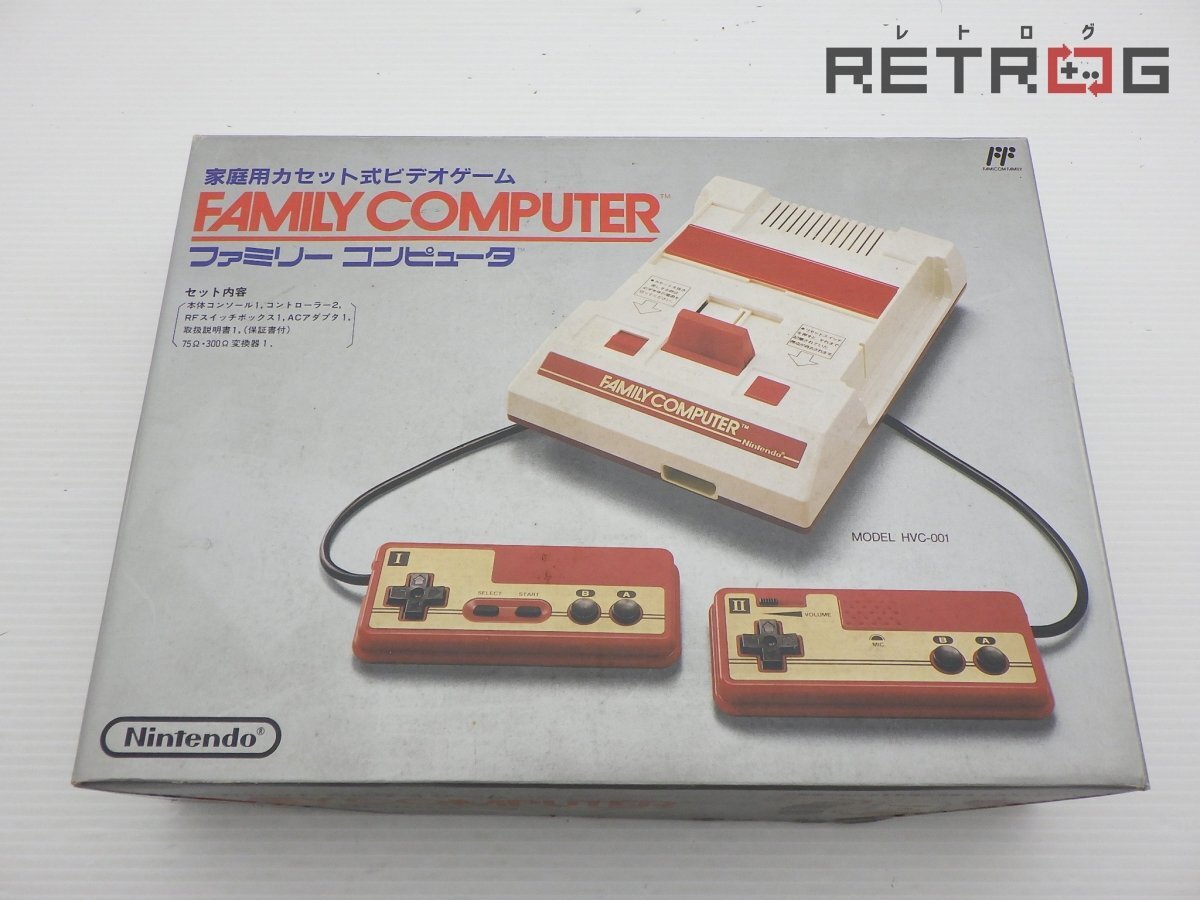 ★Nintendo HVC-001★家庭用カセット式ビデオゲーム★美品★レア★ Nintendo (ニンテンドウ) ファミリーコンピューター HVC-001