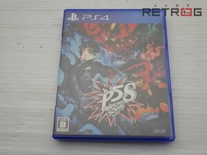【箱付き】ペルソナ5 スクランブル ザ ファントム ストライカーズ 通常版 PS4