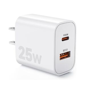 充電器 Type-c タイプc PD25W 急速充電器 USB3.0 携帯充電器 【超軽量PSE認証】新型 acアダプター USB-C電源アダプタ