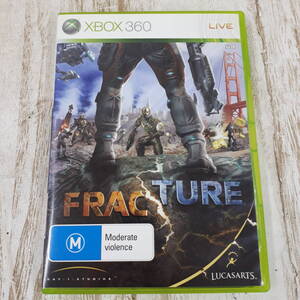 Uc854-062☆XBOX 360 ソフト 海外版 FRACTURE フラクチャー