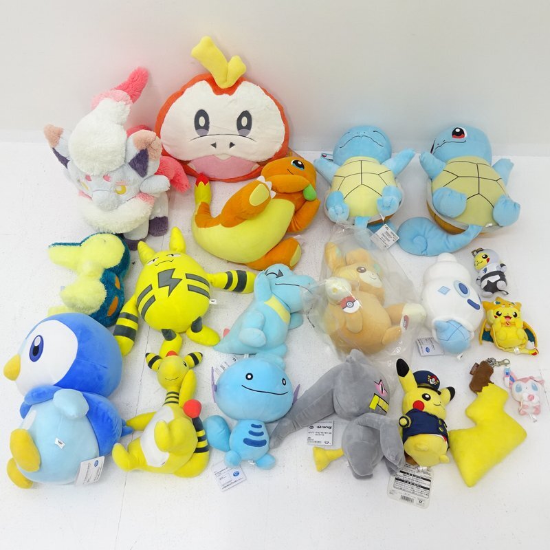 ポケモンぬいぐるみ15点まとめ売り Yahoo!オークション -「ポケモンぬいぐるみまとめ」の落札相場