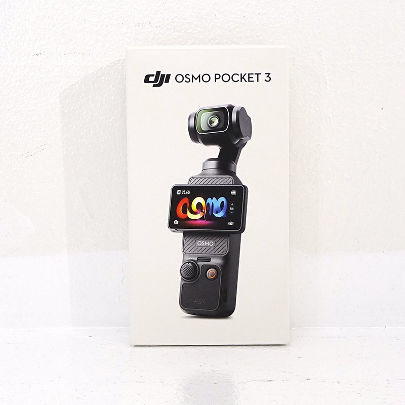 未使用品　DJI OSMO POCKET DJI OSMO POCKET（オズモポケット） スタビライザー搭載 2泊3日～