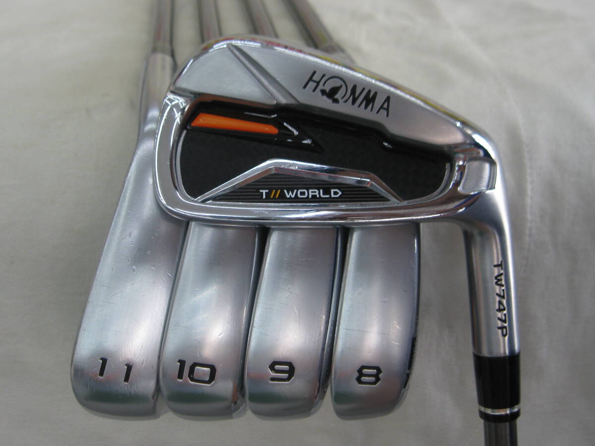 @ б/у ликвидация Honma / Honma TOUR WORL TW747P Tour world 5шт.@VIZARD for TW747 50 карбоновый (R)