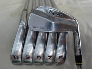 @ б/у ликвидация Honma / Honma TOUR WORL TW717M Tour world 6шт.@ динамик Gold DG S200
