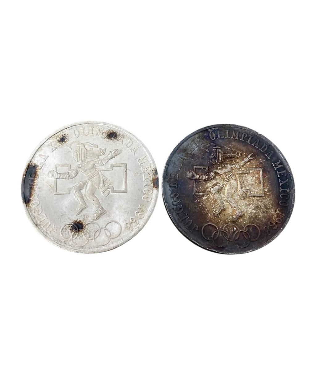 Yahoo!オークション -「メキシコオリンピック 25ペソ銀貨」の