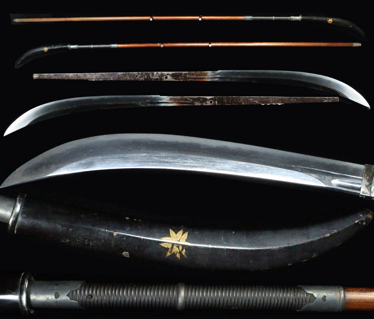 骨董・アンティーク・薙刀・槍セット 骨董・アンティーク・薙刀・槍セット