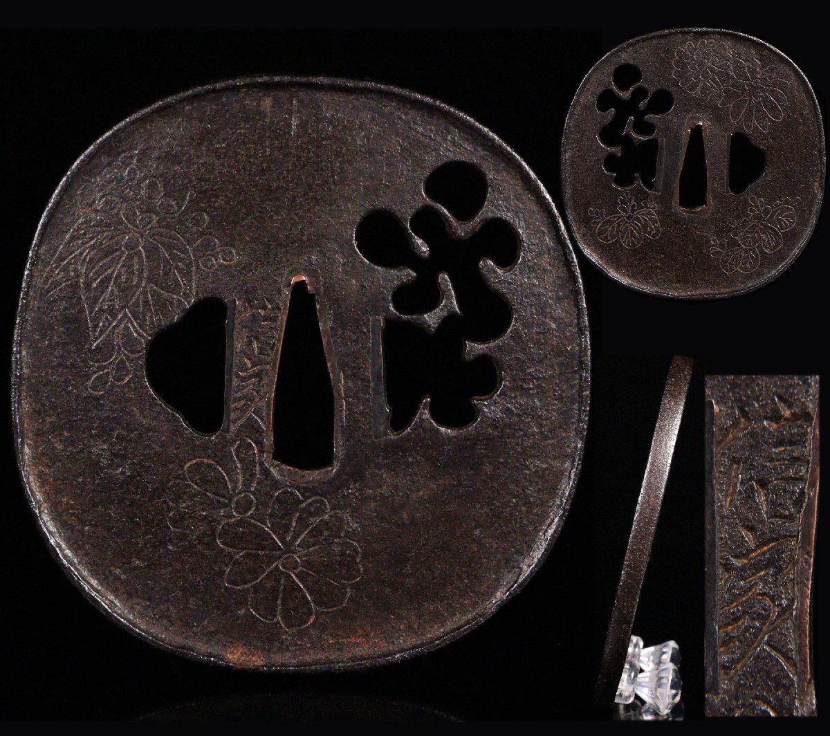 2025年最新】Yahoo!オークション -鉄鍔(鍔、刀装具)の中古品