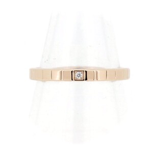 Кольцо Chopard Ice Cube с бриллиантами, 1р, размер 13.5, K18PG (розовое золото 18к), изделие из ломбарда.