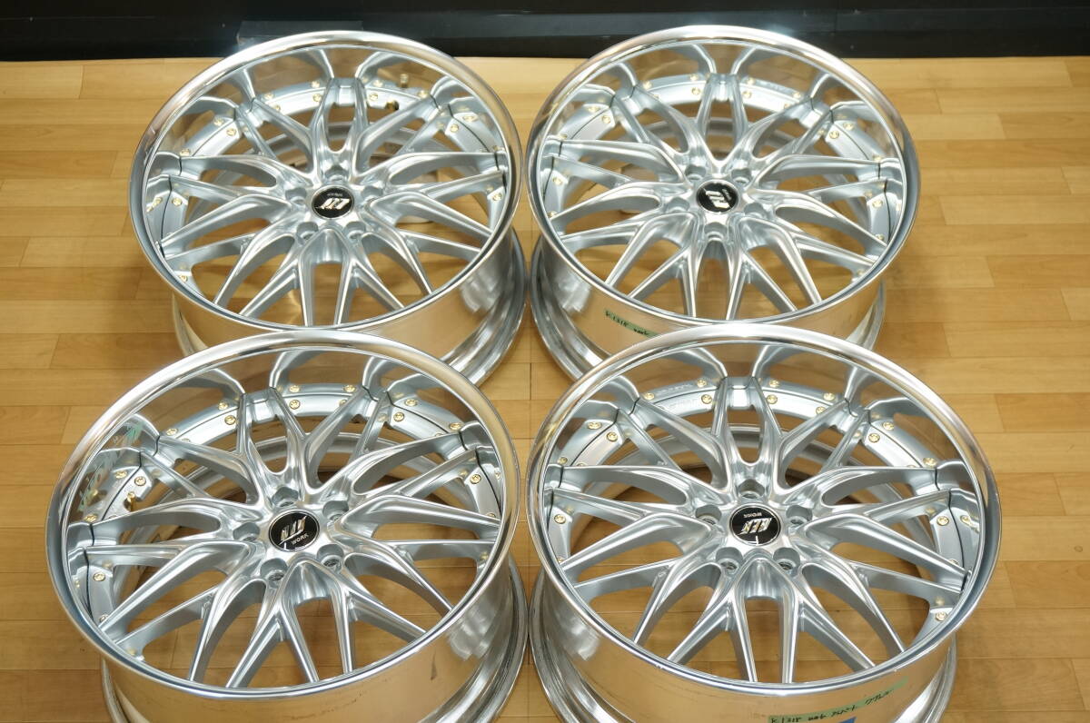 K1318[ редкий ]WORKshu балка tokveruPCD114.3 10J+25 глубокий обод тюнер размер lowrider 