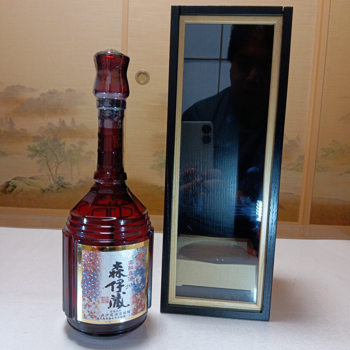 森伊蔵 焼酎 木箱入り 楽酔喜酒2012 森伊蔵 焼酎 木箱入り 楽酔喜酒2012