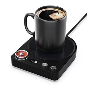 Kyerlish カップウォーマー 9段階温度/0.5-9Hタイマー/11.5cm加熱面/PSE