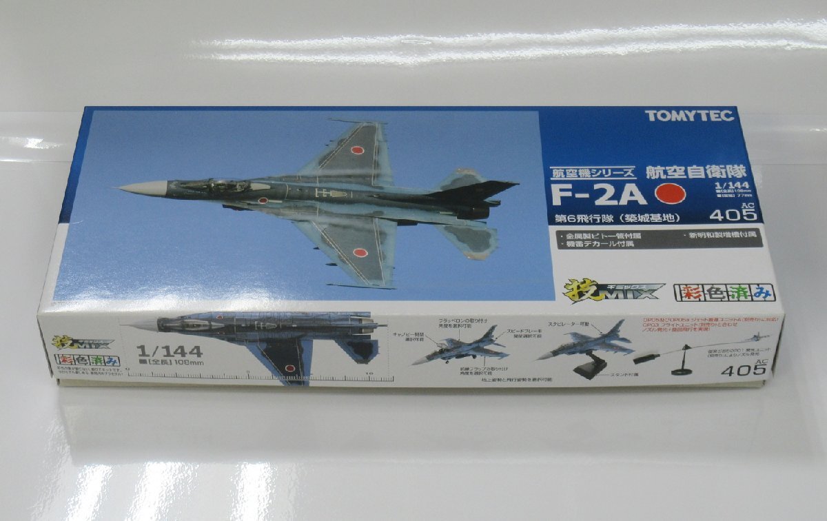 AC408 TOMYTEC 技MIX F-2B 航空自衛隊 TOMYTEC 技Mix F-2B 第8飛行隊（三沢基地）AC406 TOMYTEC 技Mix F-