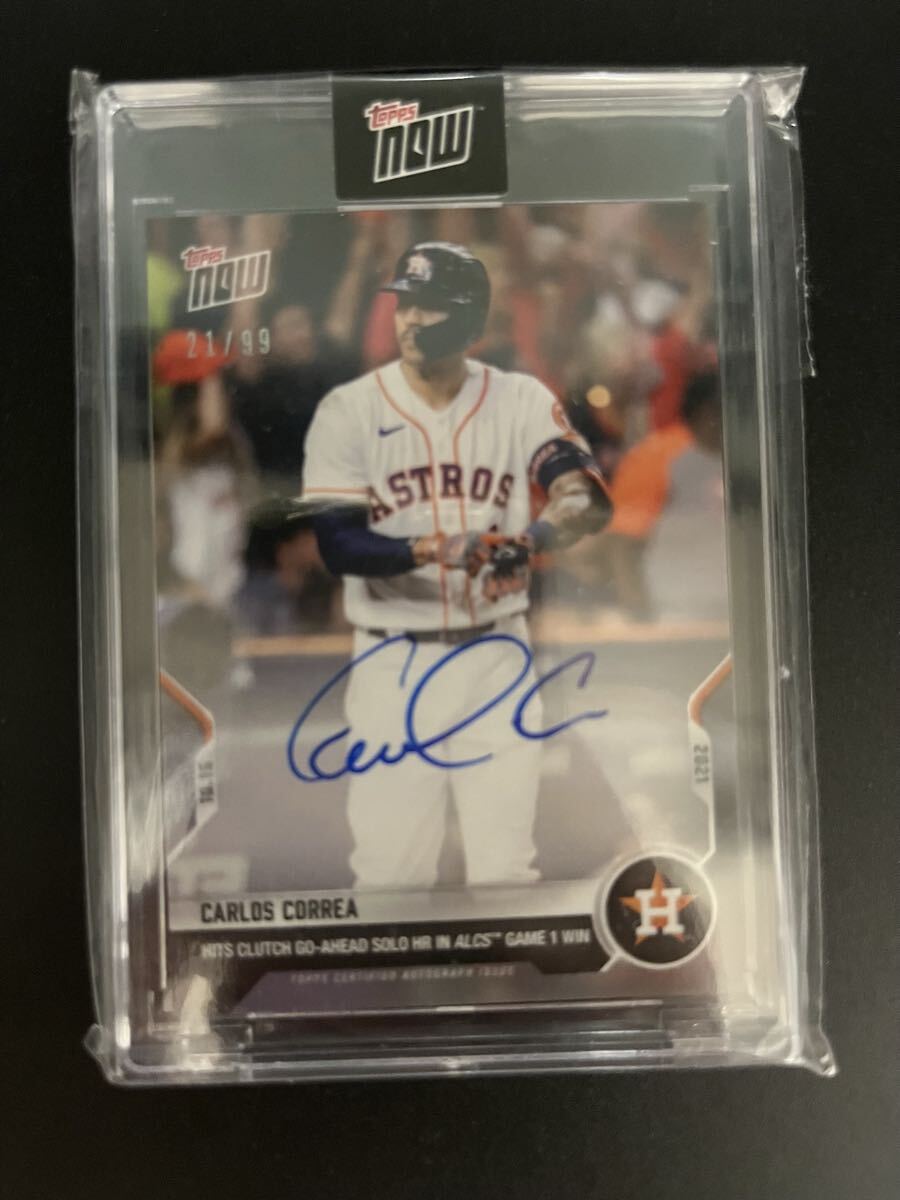 CORREA!! C.コレア 1st ボウクロ 直筆サインルーキーカード Yahoo!オークション -「コレア」(トレーディングカード) の落札