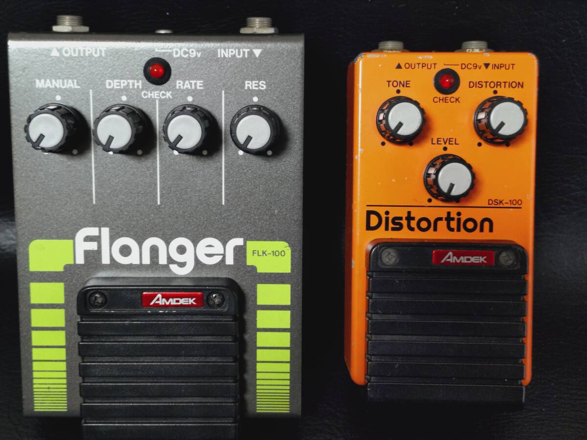 ギター　エフェクター　セット　AMDEK ジャンク　日本製　ビンテージ Yahoo!オークション -「amdek」(エレキギター) (ギター)の落札