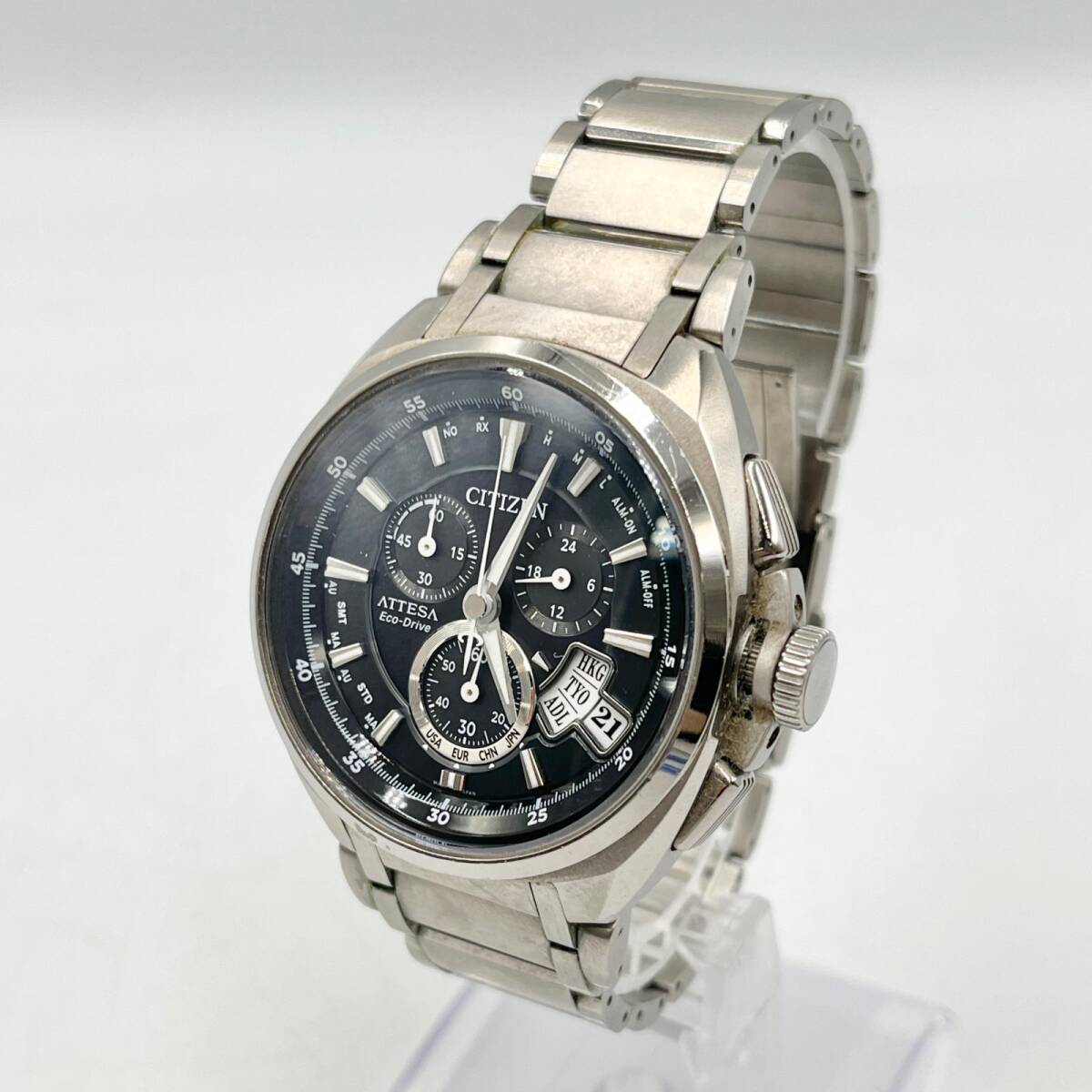 シチズン　エコドライブ アテッサ ジェットセッター H610-T015581 シチズン エコドライブ アテッサ ジェットセッター H610-T015581