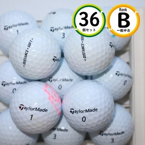 3 дюжина TaylorMade distance плюс soft B разряд б/у Lost Ball бесплатная доставка
