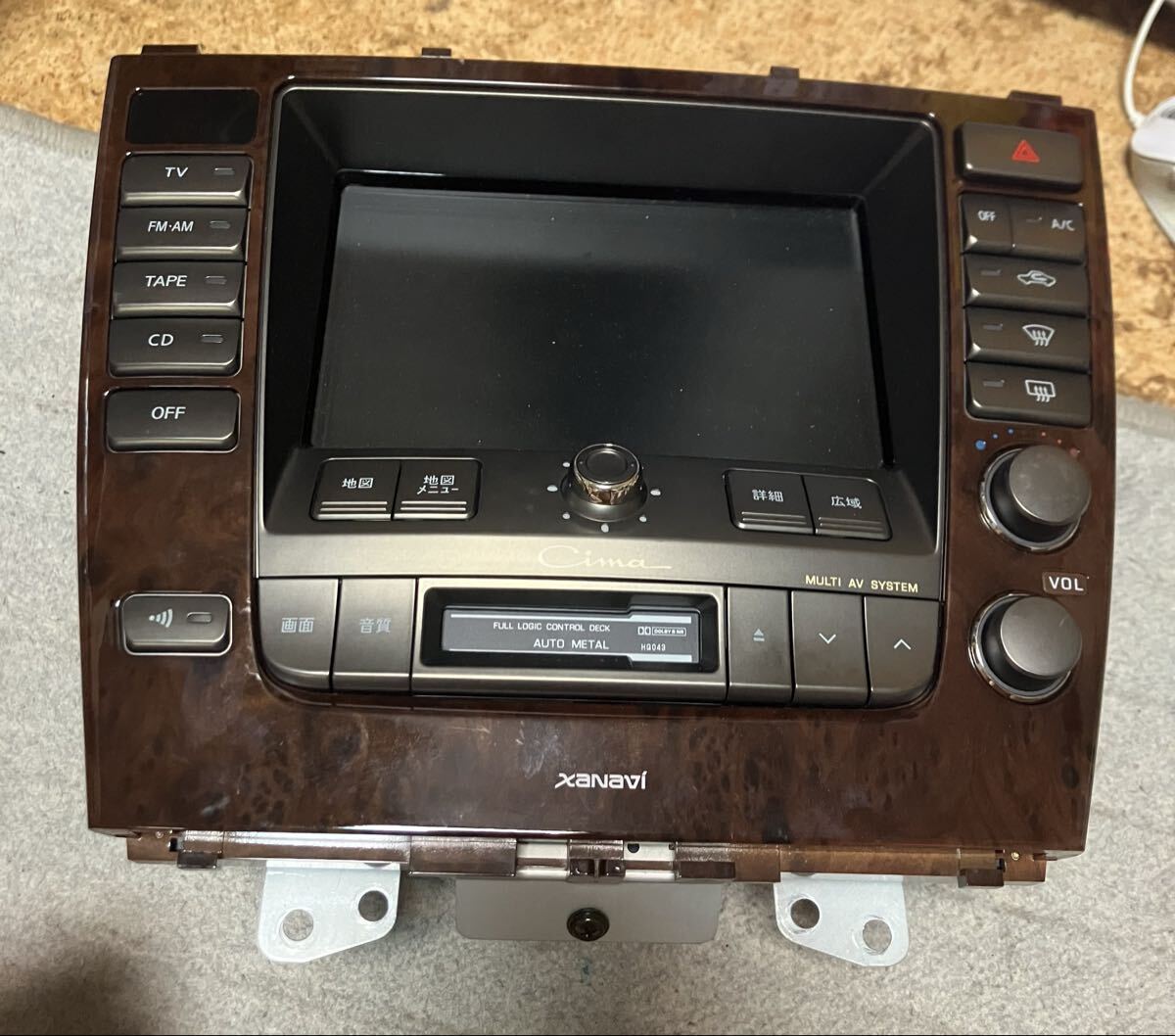 詩愛　33シーマエアコンパネル Yahoo!オークション -「y33シーマ エアコンパネル」(日産用