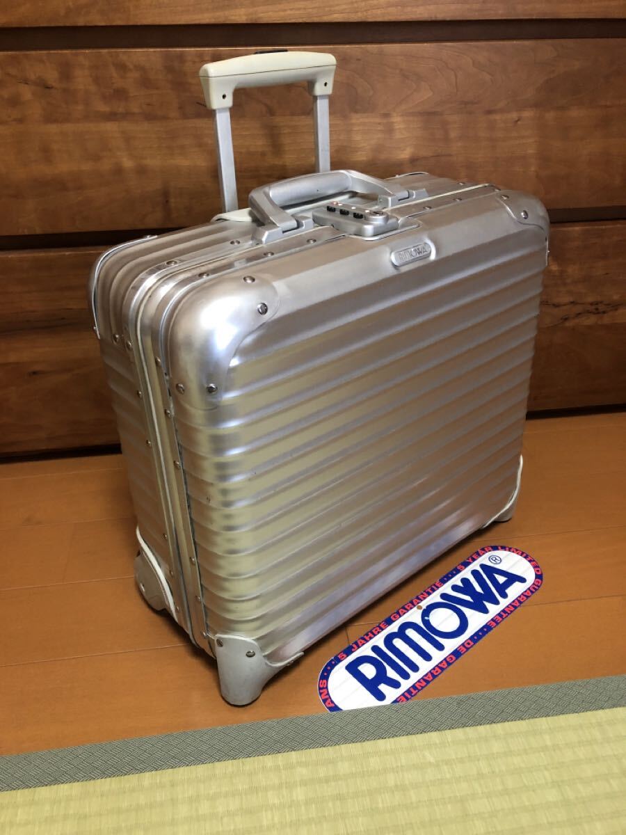 【再再再 値下げ 廃盤品】 ドイツ製リモワ キャリーケース RIMOWA】廃盤品 Salsa Cabin Plus ブラック 4輪 (RIMOWA/スーツ